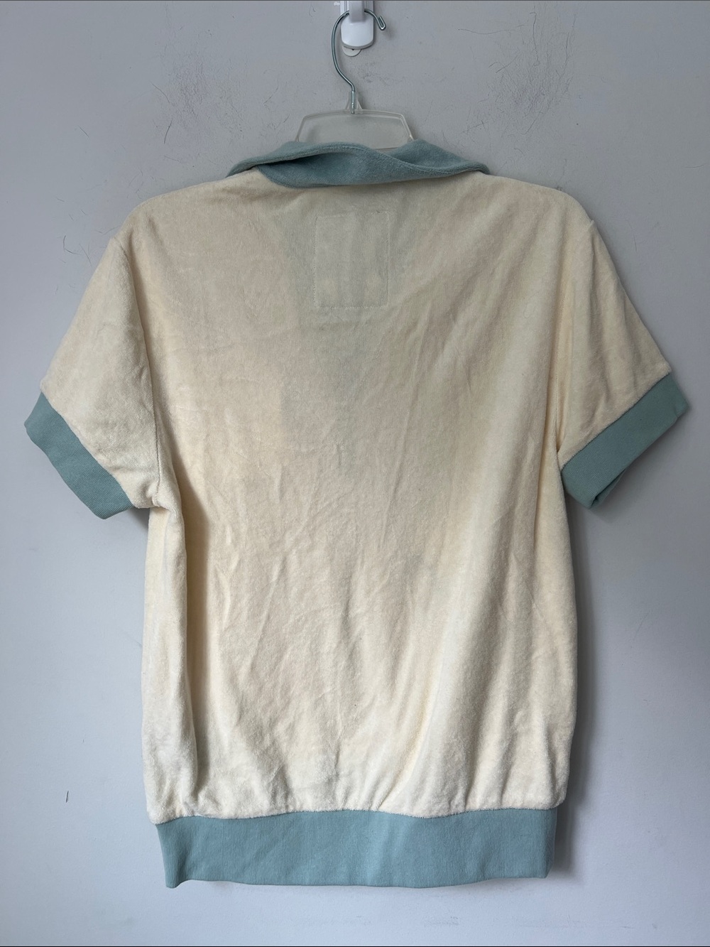 Tombolo Aw Schucks Cabana Terry Cloth Billion Oyster Terry Polo XS ➕ - Picture 5 of 6